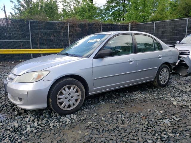 HONDA CIVIC LX 2005 with VIN 2HGES16575H537624 - Photo from auction
