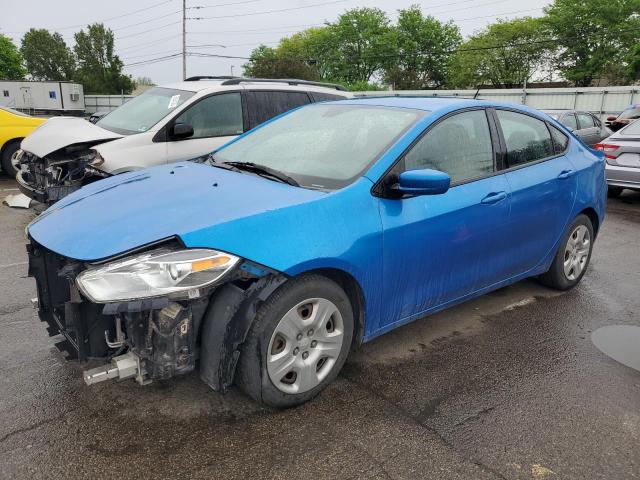 DODGE DART SE 2015 with VIN 1C3CDFAA7FD307327 - Photo from auction