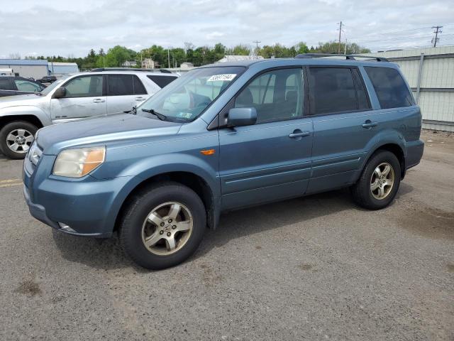HONDA PILOT EXL 2008 with VIN 5FNYF18788B005176 - Photo from auction
