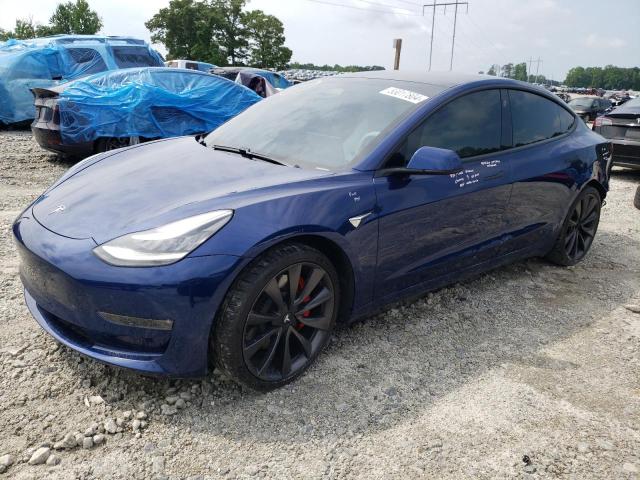 TESLA MODEL 3 2020 with VIN 5YJ3E1ECXLF603535 - Photo from auction