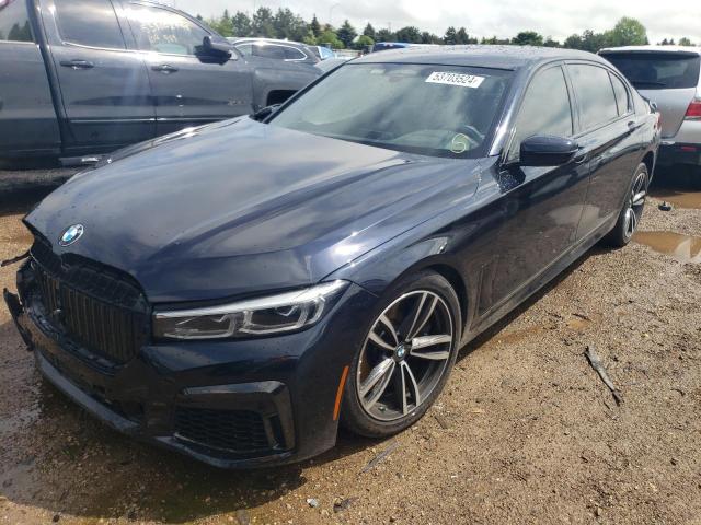 BMW 740 XI 2022 with VIN WBA7T4C02NCH21936 - Photo from auction
