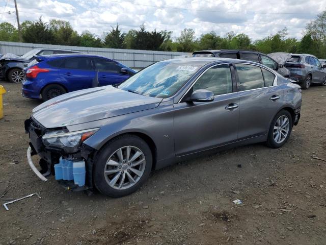 INFINITI Q50 BASE 2015 with VIN JN1BV7AR4FM401832 - Photo from auction