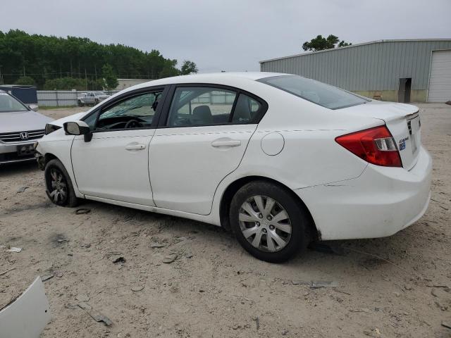 Photo 2 from auction – 2012 HONDA CIVIC LX with VIN 2HGFB2F54CH311824