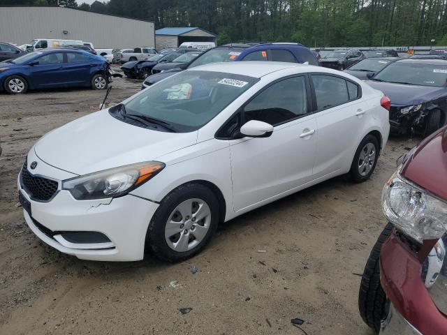 KIA FORTE LX 2014 with VIN KNAFK4A63E5086569 - Photo from auction