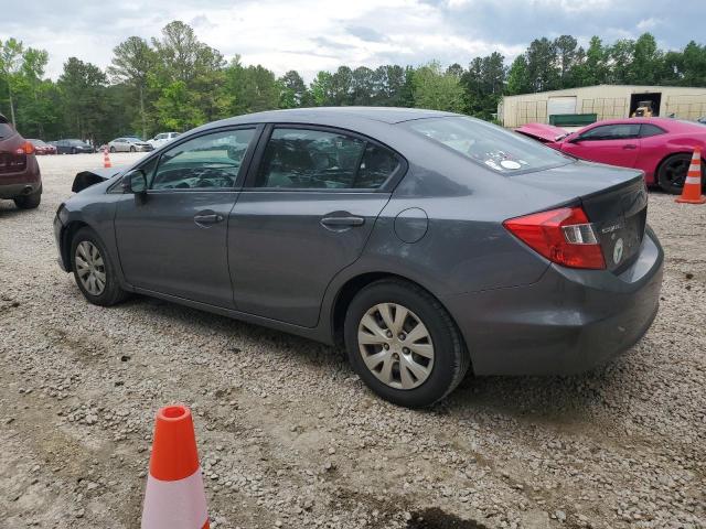 Photo 2 from auction – 2012 HONDA CIVIC LX with VIN 19XFB2F57CE342446