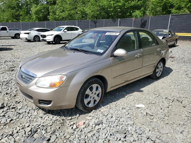 KIA SPECTRA EX 2008 with VIN KNAFE121X85510858 - Photo from auction