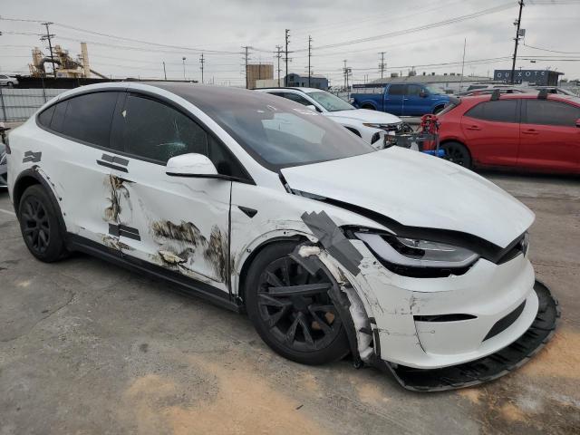 Photo 4 from auction – 2022 TESLA MODEL X with VIN 7SAXCBE69NF349295