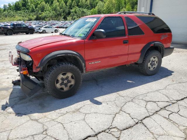 CHEVROLET BLAZER 2002 with VIN 1GNCT18W92K167667 - Photo from auction