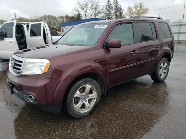 HONDA PILOT EXL 2015 with VIN 5FNYF4H53FB049759 - Photo from auction