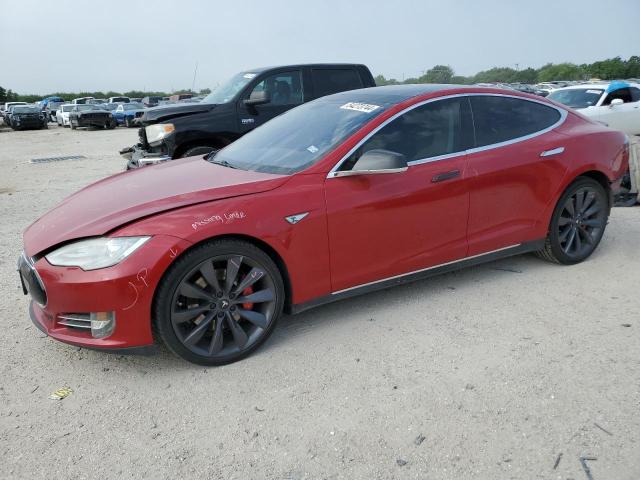 TESLA MODEL S 2014 with VIN 5YJSA1H14EFP36568 - Photo from auction