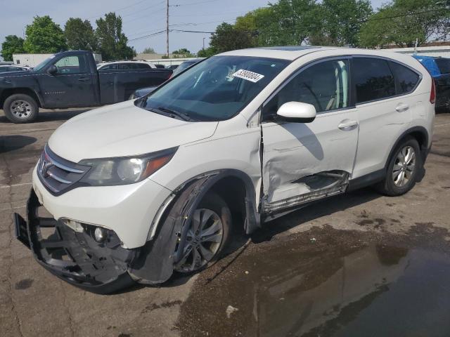 HONDA CR-V EX 2013 with VIN 5J6RM4H55DL077612 - Photo from auction