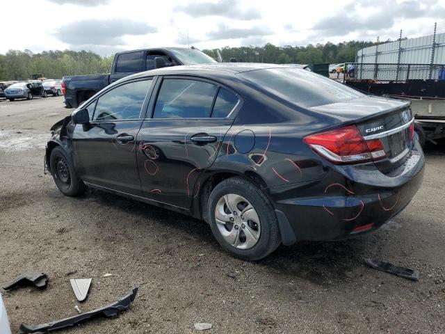Photo 2 from auction – 2015 HONDA CIVIC LX with VIN 19XFB2F54FE059409