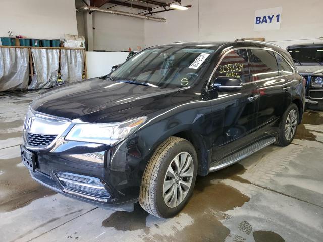 ACURA MDX TECHNO 2014 with VIN 5FRYD4H61EB003276 - Photo from auction