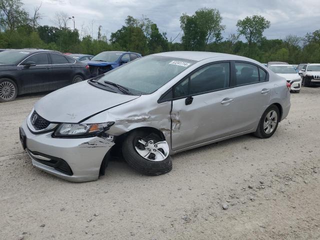 HONDA CIVIC LX 2015 with VIN 19XFB2F55FE092094 - Photo from auction