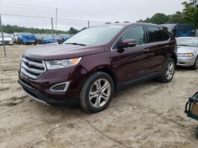 FORD EDGE TITAN 2018 with VIN 2FMPK3K86JBC10370 - Photo from auction