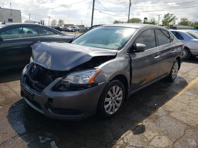 NISSAN SENTRA S 2015 with VIN 3N1AB7AP1FY299549 - Photo from auction