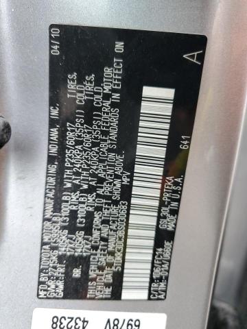 Photo 14 from auction – 2011 TOYOTA SIENNA LE with VIN 5TDKK3DC3BS030683