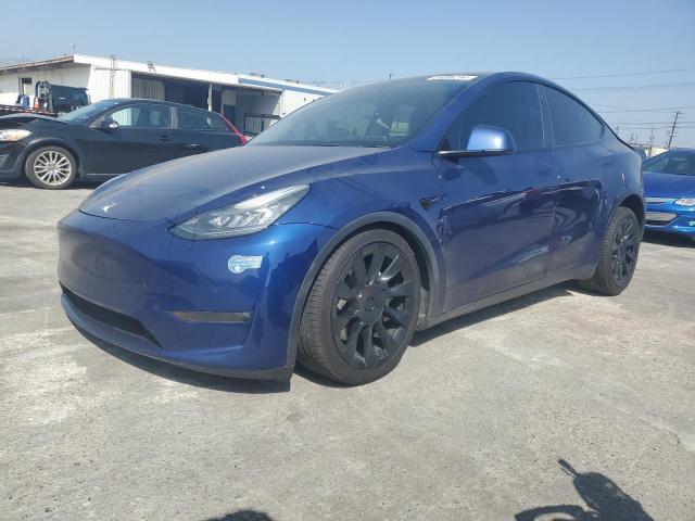 TESLA MODEL Y 2021 with VIN 5YJYGDED0MF108952 - Photo from auction