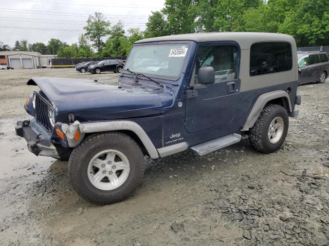 JEEP WRANGLER / 2006 with VIN 1J4FA44S86P778082 - Photo from auction