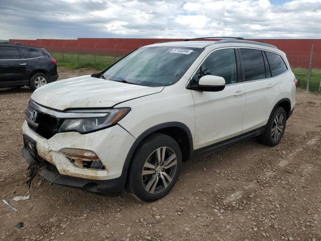 HONDA PILOT EX 2017 with VIN 5FNYF6H39HB092760 - Photo from auction