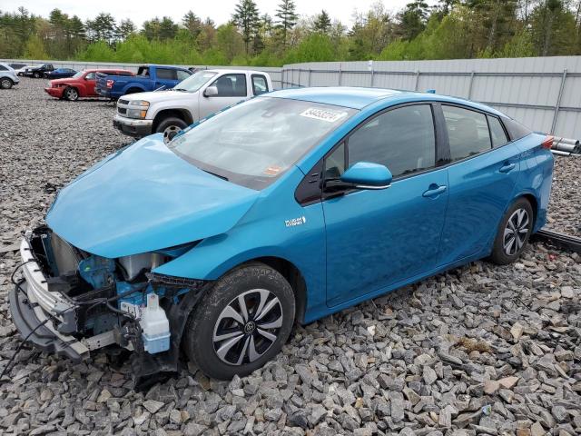 TOYOTA PRIUS PRIM 2018 with VIN JTDKARFP7J3075521 - Photo from auction