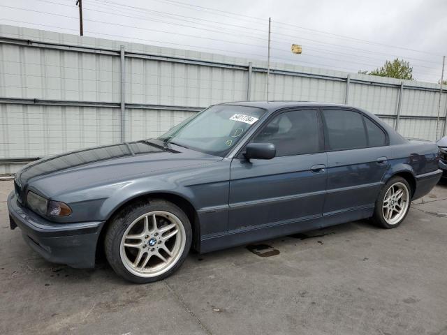 BMW 740 I AUTO 2001 with VIN WBAGG83481DN85960 - Photo from auction