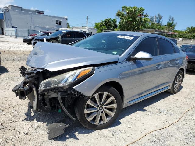HYUNDAI SONATA SPO 2016 with VIN 5NPE34AF8GH270906 - Photo from auction
