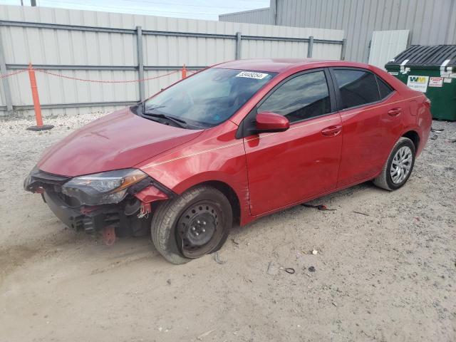 TOYOTA COROLLA L 2019 with VIN 5YFBURHE4KP912057 - Photo from auction