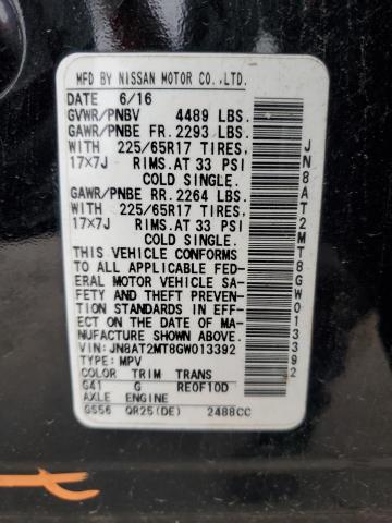 Photo 14 from auction – 2016 NISSAN ROGUE S with VIN JN8AT2MT8GW013392