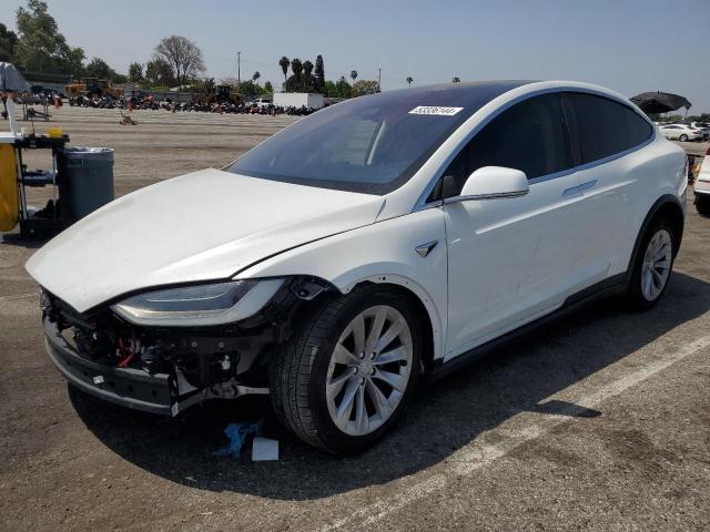 TESLA MODEL X 2016 with VIN 5YJXCDE22GF034220 - Photo from auction