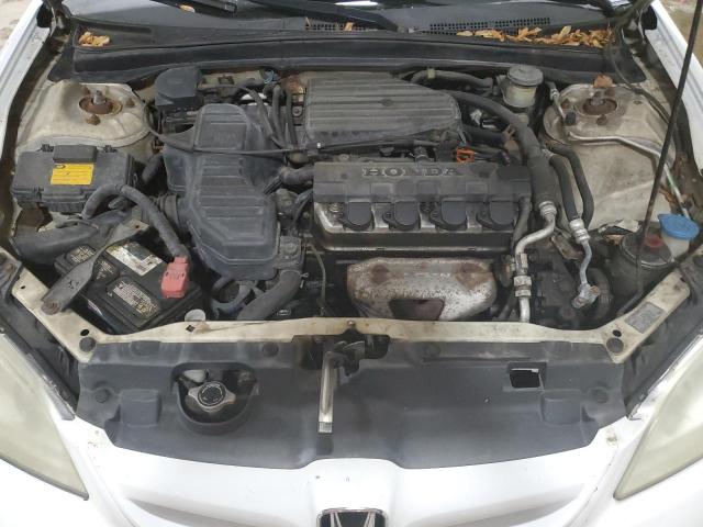 Photo 11 from auction – 2005 HONDA CIVIC LX with VIN 2HGES16535H545381