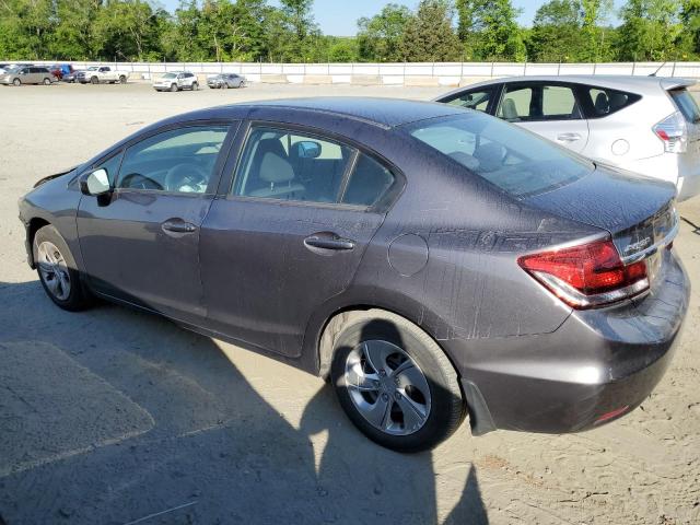 Photo 2 from auction – 2014 HONDA CIVIC LX with VIN 19XFB2F53EE027923