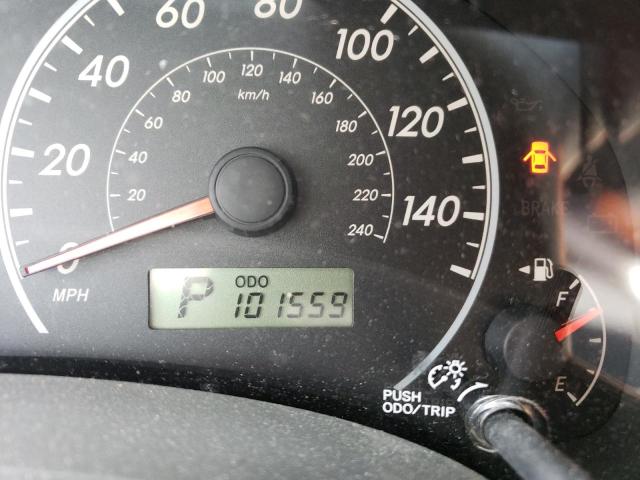 Photo 9 from auction – 2009 TOYOTA COROLLA BA with VIN JTDBL40E49J039040