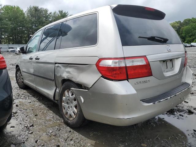 Photo 2 from auction – 2006 HONDA ODYSSEY LX with VIN 5FNRL38256B032376
