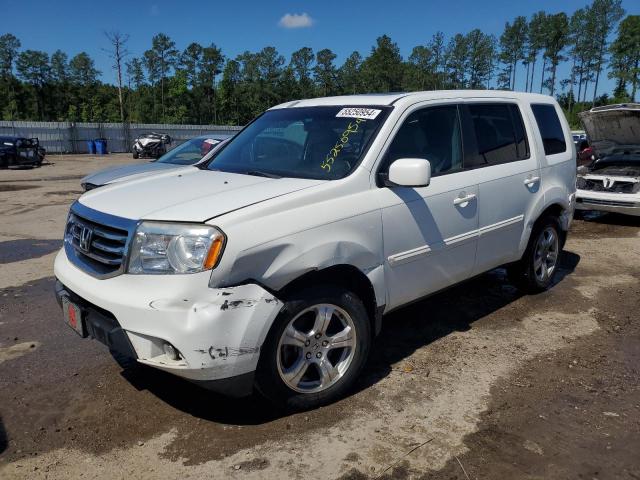 HONDA PILOT EXL 2013 with VIN 5FNYF3H54DB020486 - Photo from auction