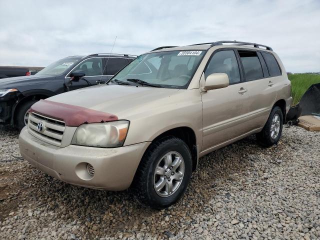 TOYOTA HIGHLANDER 2005 with VIN JTEEP21A350077470 - Photo from auction