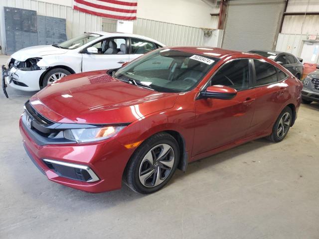 HONDA CIVIC LX 2019 with VIN 19XFC2F67KE031653 - Photo from auction