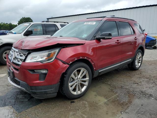 FORD EXPLORER X 2018 with VIN 1FM5K7D8XJGB30316 - Photo from auction