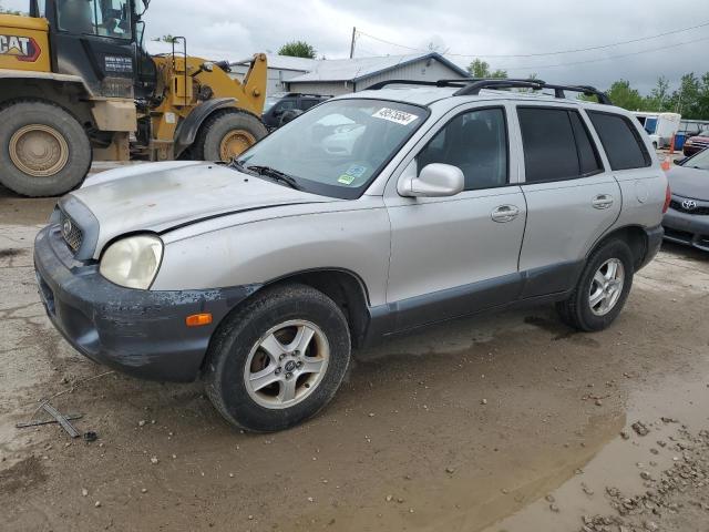 HYUNDAI SANTA FE 2004 with VIN KM8SC73D74U772335 - Photo from auction