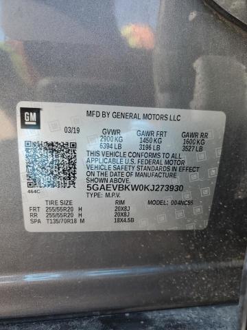 Photo 14 from auction – 2019 BUICK ENCLAVE PR with VIN 5GAEVBKW0KJ273930