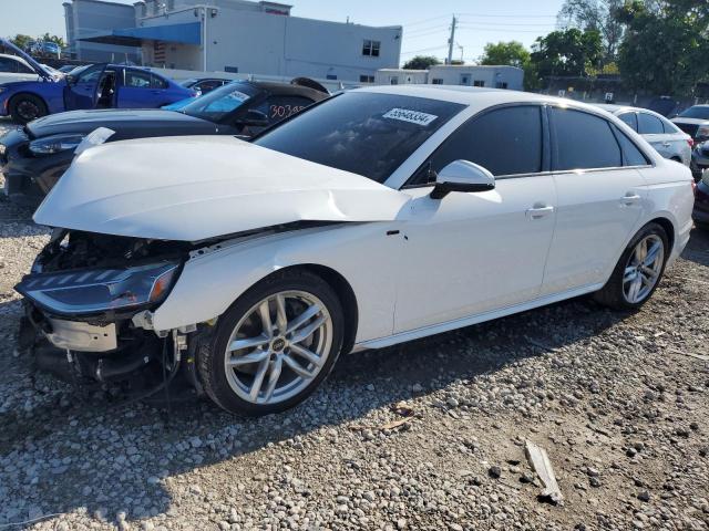 AUDI A4 PREMIUM 2022 with VIN WAUEAAF43NN012640 - Photo from auction