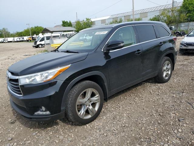 TOYOTA HIGHLANDER 2015 with VIN 5TDDKRFH2FS143776 - Photo from auction