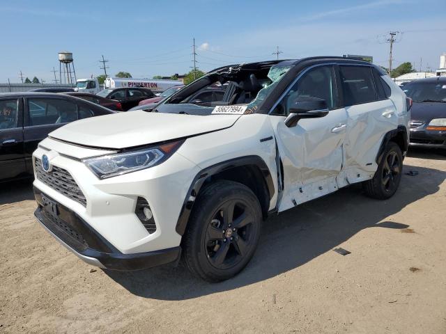 TOYOTA RAV4 XSE 2021 with VIN 4T3E6RFV2MU064070 - Photo from auction