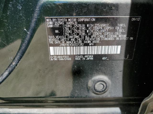 Photo 14 from auction – 2013 TOYOTA RAV4 LE with VIN JTMZFREV0DD021282
