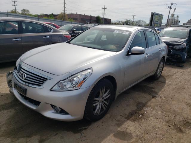 INFINITI G25 2011 with VIN JN1DV6AR4BM650905 - Photo from auction