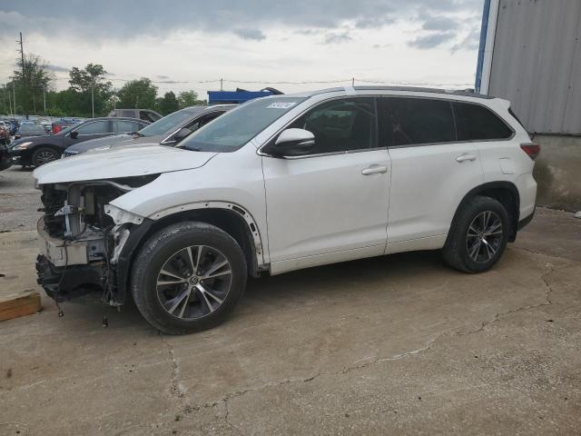 TOYOTA HIGHLANDER 2016 with VIN 5TDJKRFH5GS233248 - Photo from auction