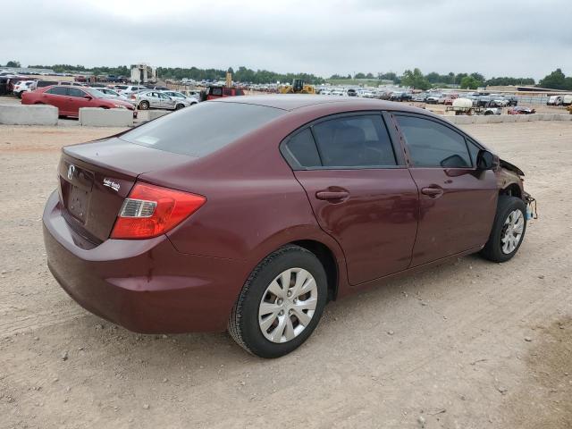 Photo 3 from auction – 2012 HONDA CIVIC LX with VIN 2HGFB2F57CH596437