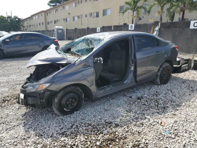 HONDA CIVIC LX 2014 with VIN 19XFB2F5XEE006602 - Photo from auction