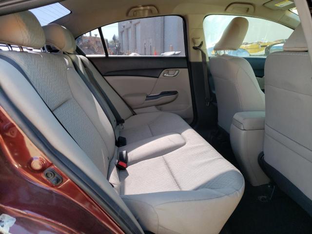 Photo 10 from auction – 2014 HONDA CIVIC LX with VIN 19XFB2F52EE003791