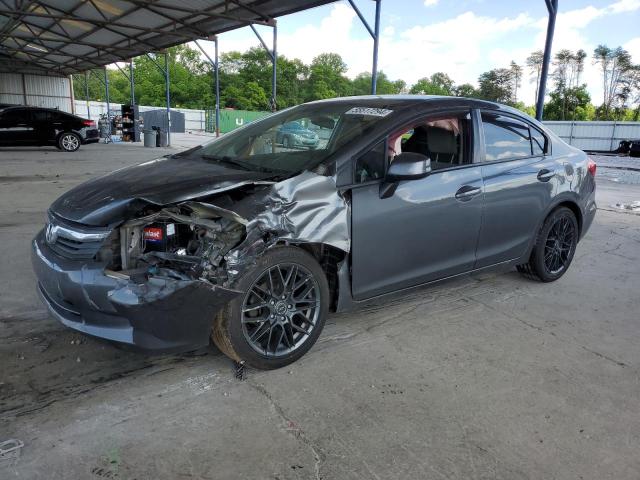 HONDA CIVIC LX 2012 with VIN 19XFB2F57CE104595 - Photo from auction